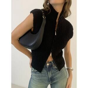 Two Way Zip Minky Cardigan